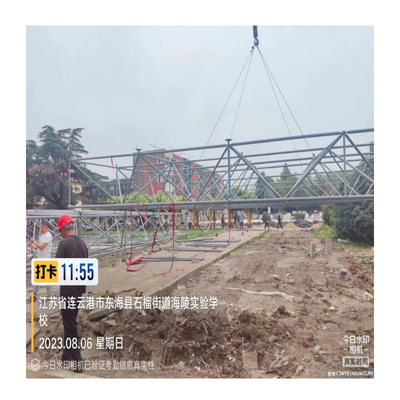 Q345(S355JR) বা Q235(S235JR) ইস্পাত সহ ইস্পাত কাঠামো নির্মাণ ইস্পাত স্পেস ফ্রেম নোড
