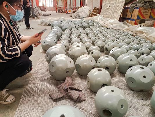 ইস্পাত কাঠামো এবং স্পেস কাঠামোর জন্য গ্যালভানাইজড স্পেস স্ট্রাকচার Q345 নোড সেট