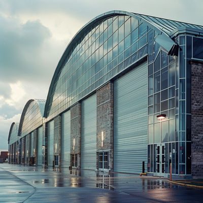 গ্রন্থাগার এবং প্রদর্শনী কক্ষের জন্য মার্জিত এবং উদ্ভাবনী স্থানিক কাঠামো স্টিলের কাস্টমাইজযোগ্য নির্মাণ সমাধান