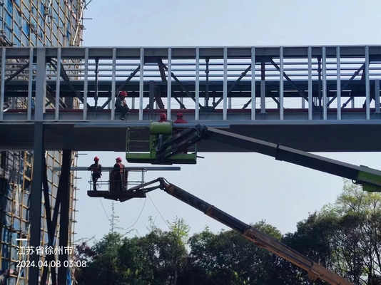বাণিজ্যিক ভবনের ঝড়ের পানি করিডোরের জন্য ইস্পাত ট্রাস সিস্টেম কার্যকর জল ব্যবস্থাপনা সমাধান