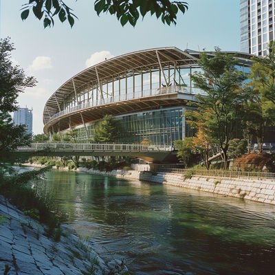 বড় সিনেমার জন্য স্টিলের স্পেস স্ট্রাকচার উদ্ভাবনী নকশা এবং কাঠামোগত অখণ্ডতা