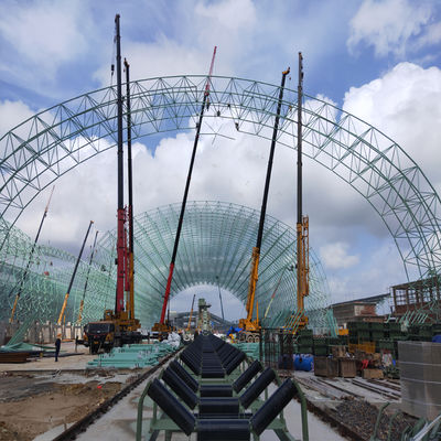 কাস্টম স্টিল স্ট্রাকচার গুদাম প্রিফেব্রিকেটেড শিল্প শেড