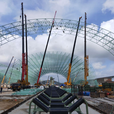 কাস্টম স্টিল স্ট্রাকচার গুদাম প্রিফেব্রিকেটেড শিল্প শেড