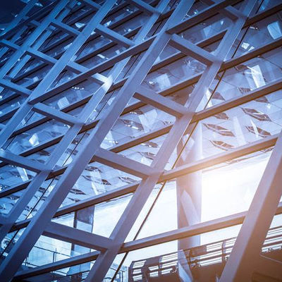 কাস্টম লাইটওয়েট গ্যালভানাইজড স্টিল ট্রাস ছাদ কাঠামো GB স্ট্যান্ডার্ড