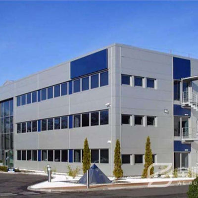 গুদাম কর্মশালার জন্য হালকা ইস্পাত কাঠামো বিল্ডিং জিবি স্ট্যান্ডার্ড