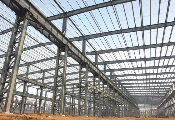 Custom Steel Truss Roof Frame 50 Years Usage Quick Installation