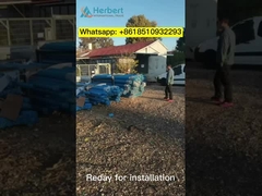 গ্যাস স্টেশনের জন্য প্রিফ্যাব্রিকেটেড হালকা ইস্পাত ফ্রেম বিল্ডিং স্ট্রাকচার।