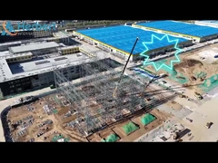 আমাদের সর্বশেষ নির্মাণের জন্য মাল্টি-স্টোরি ইস্পাত কাঠামো ফ্রেম!